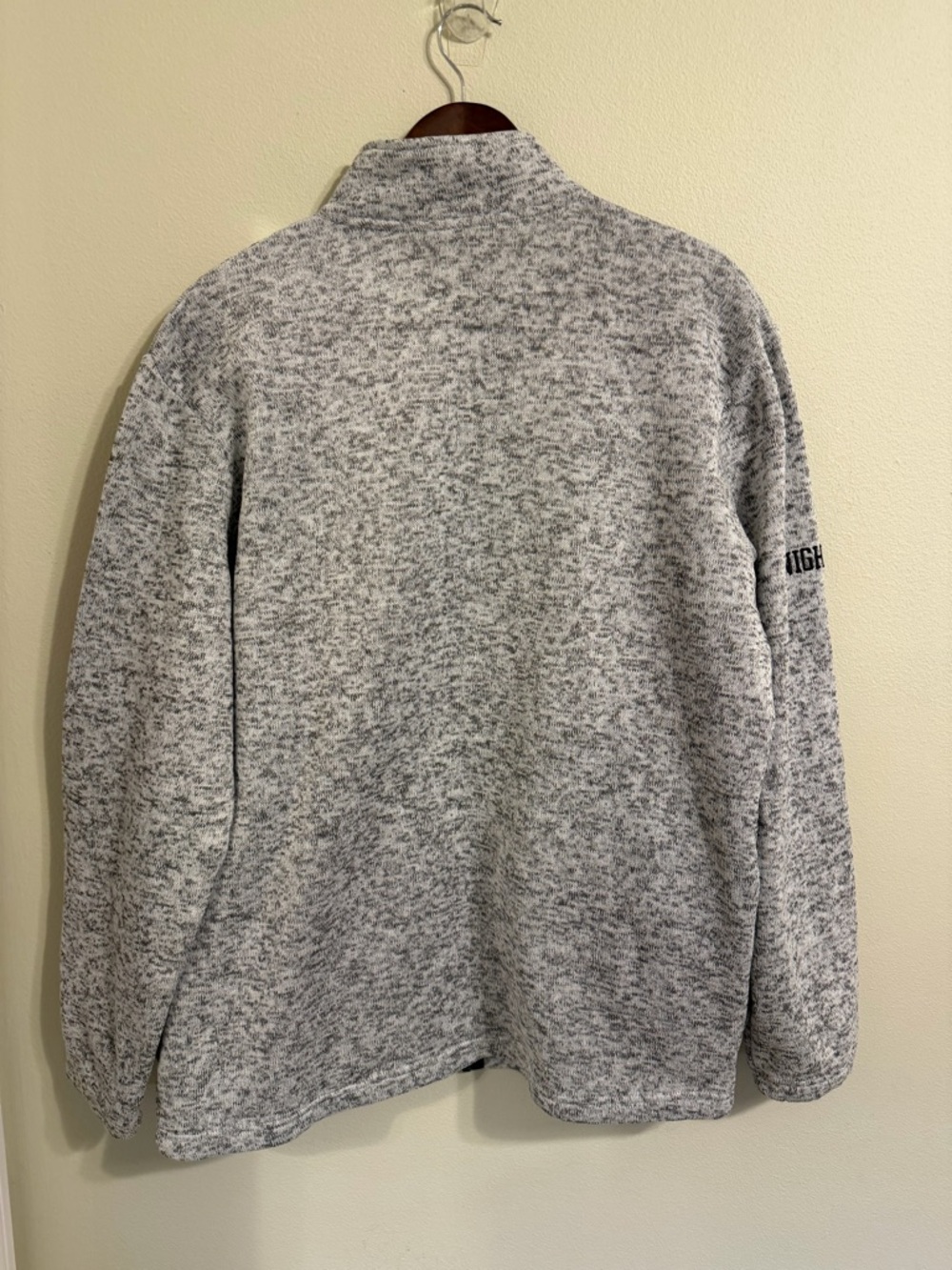 UCF Knights Full Zip Jacket Rivalry Threads Gray Fleece Embroidered L - Picture 7 of 11